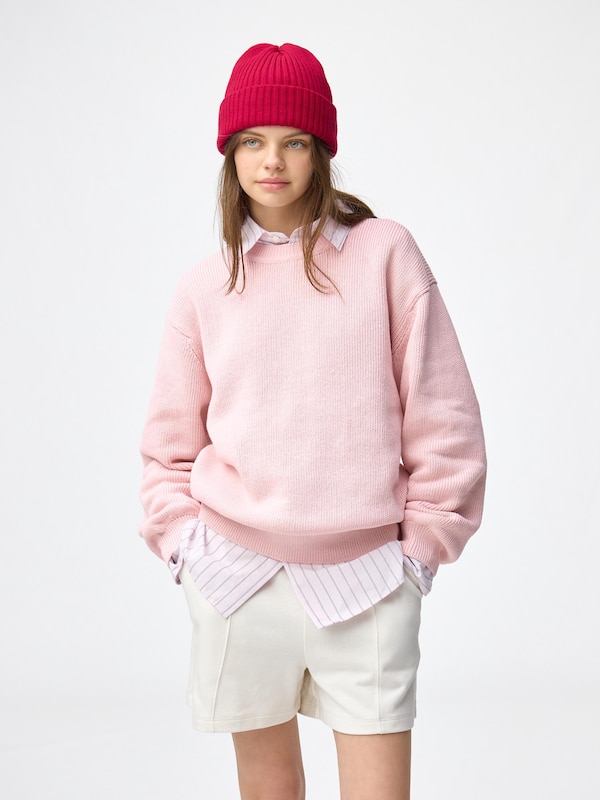 Lily Yarn Crew Neck Sweater
