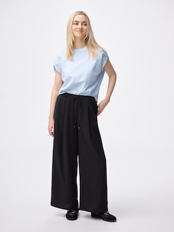 Draped Wide Pants