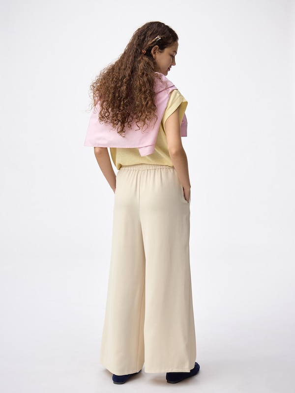 Draped Wide Pants