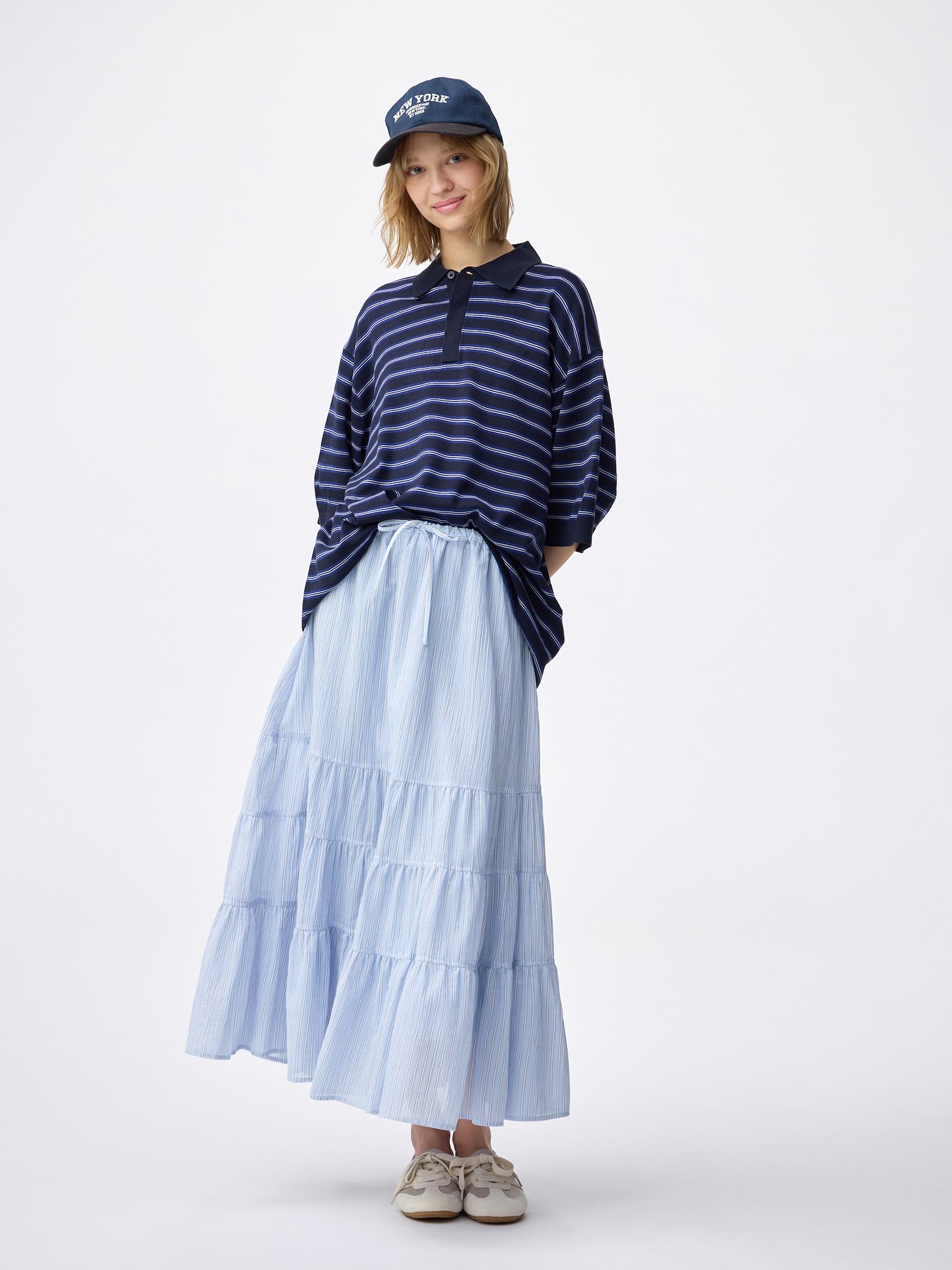 Women's Tiered Flared Skirt | GU US
