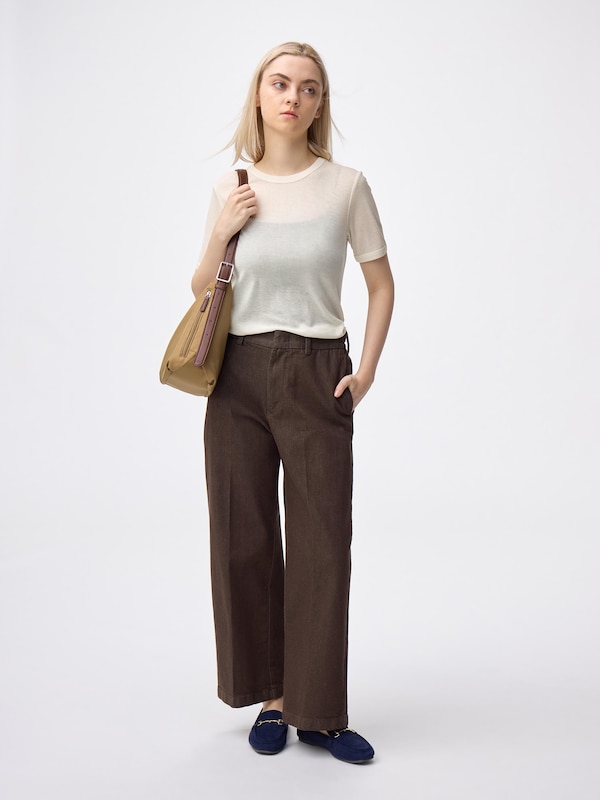 Soft Sheer Crew-Neck T-Shirt