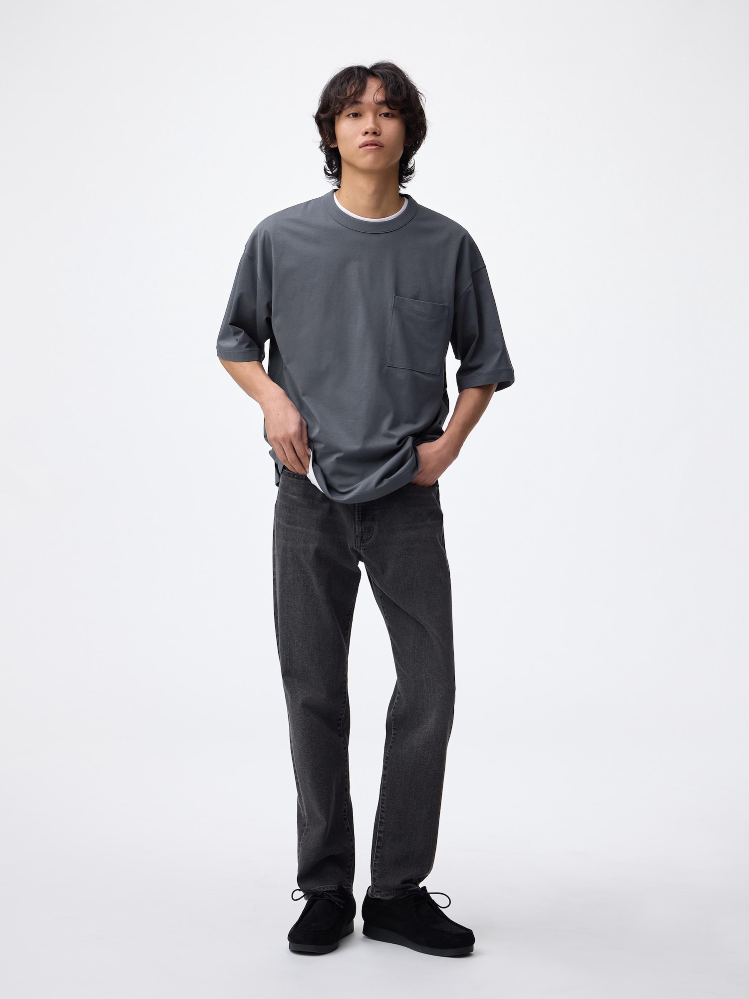 Unisex Dry Boxy T-Shirt | HalfSlv | GU US