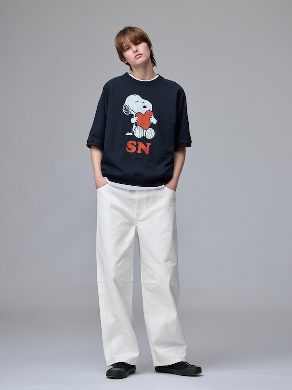 Sweat Look T-Shirt | HalfSlv | UNDERCOVER