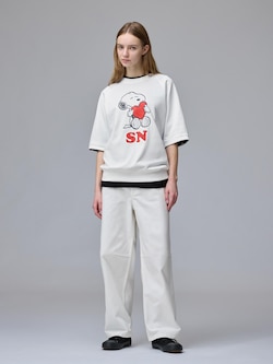 Sweat Look T-Shirt | HalfSlv | UNDERCOVER