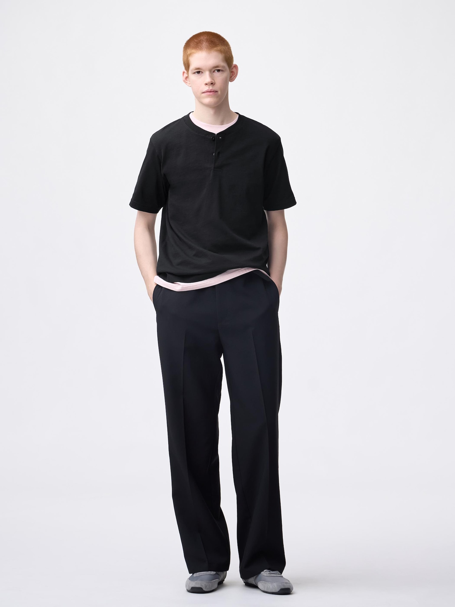 Men's Henley Neck T-Shirt | GU US