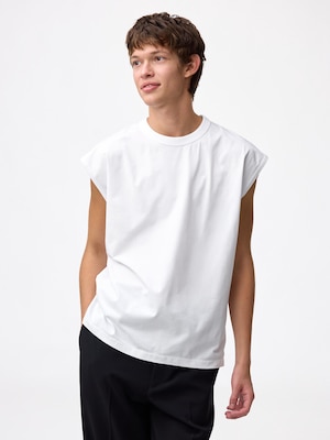 Dry Boxy Sleeveless T-Shirt