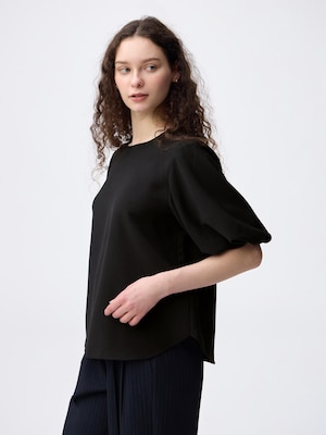 Bubble Sleeve Blouse | HalfSlv