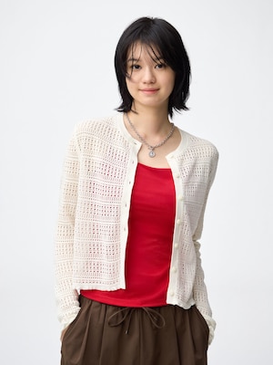 Lacy Stitch Cardigan