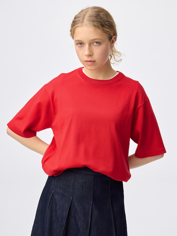 Washable Knitted T-Shirt | HalfSlv
