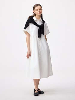 Flared Shirt Dress | Short