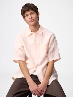 Textured Shirt | HalfSlv