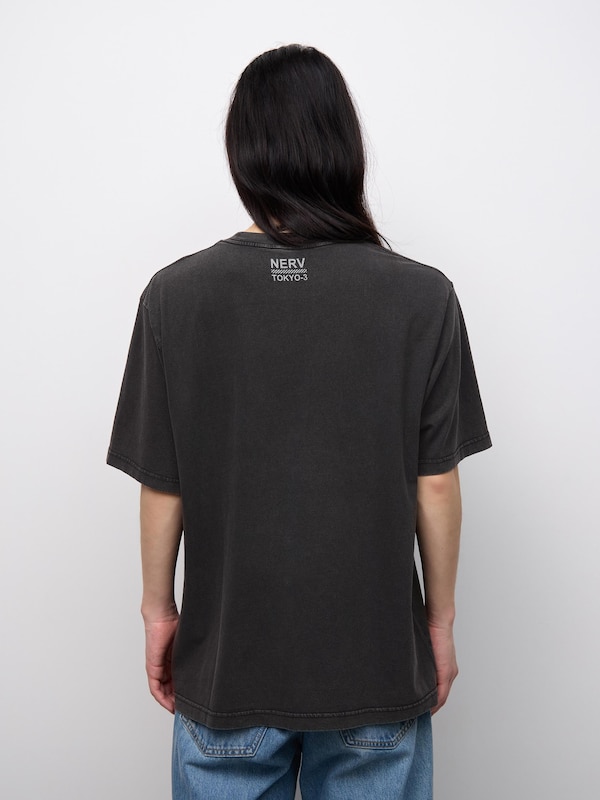 Washed Graphic T-Shirt | EVANGELION