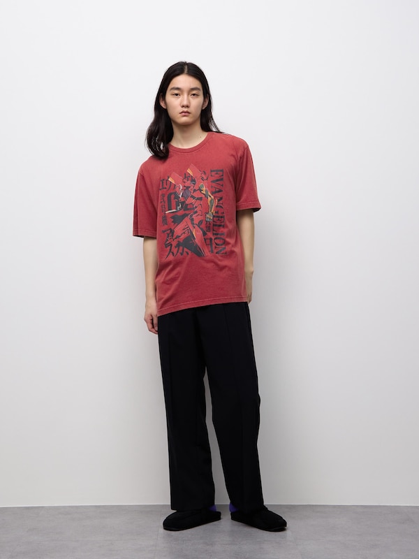 Washed Graphic T-Shirt | EVANGELION