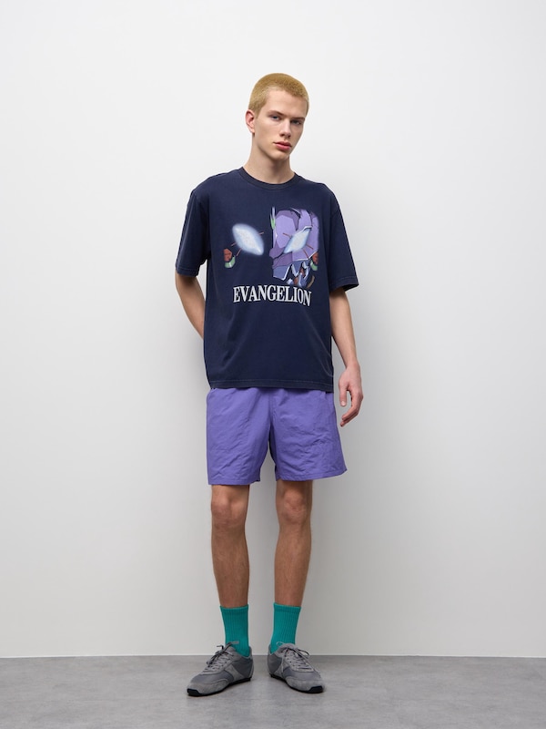 Washed Graphic T-Shirt | EVANGELION