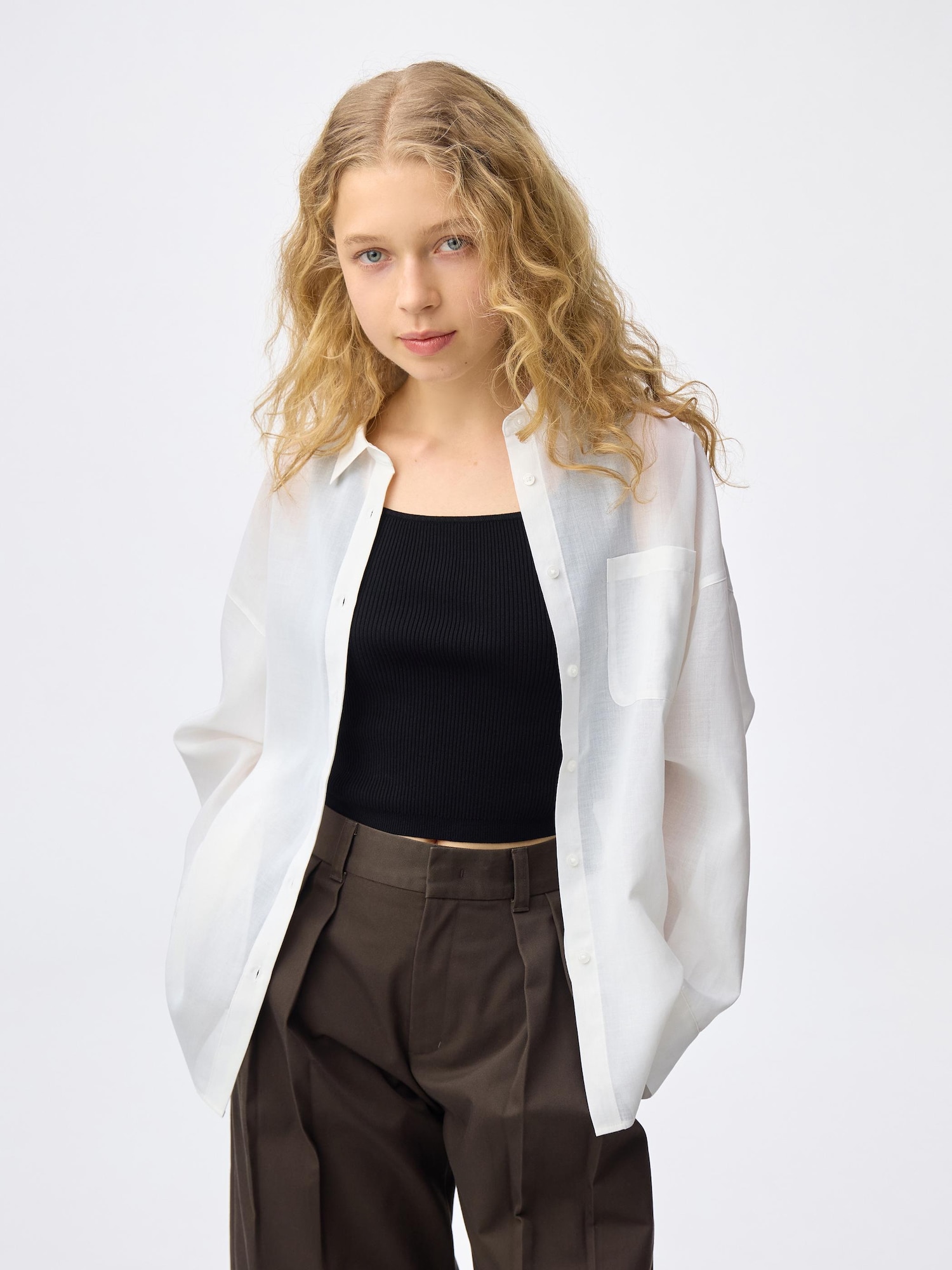 Women's Sheer Dolman Sleeve Shirt | GU US