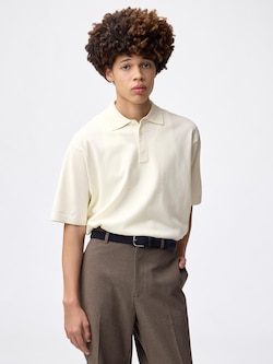 Washable Knitted Polo Shirt | Halfslv