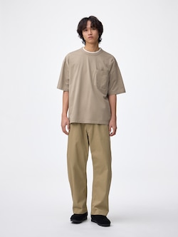 Chino Barrel Leg Pants