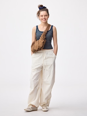 Tech Nylon Relaxed Pants