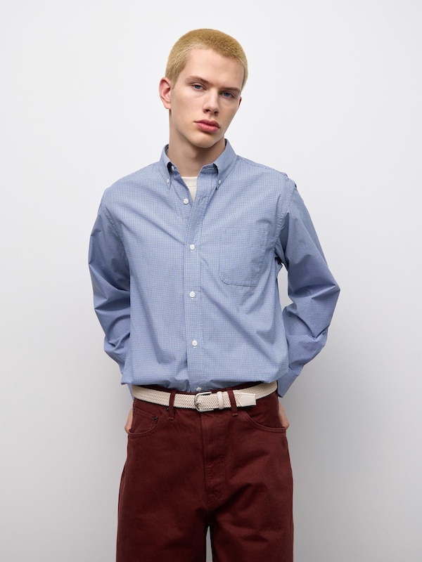 Leather Combination Mesh Belt | CL