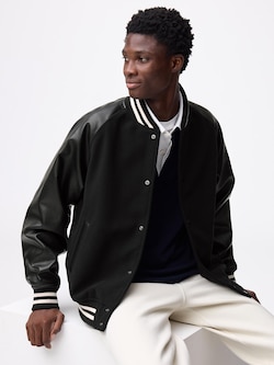 COZY MELTON Stadium Jumper