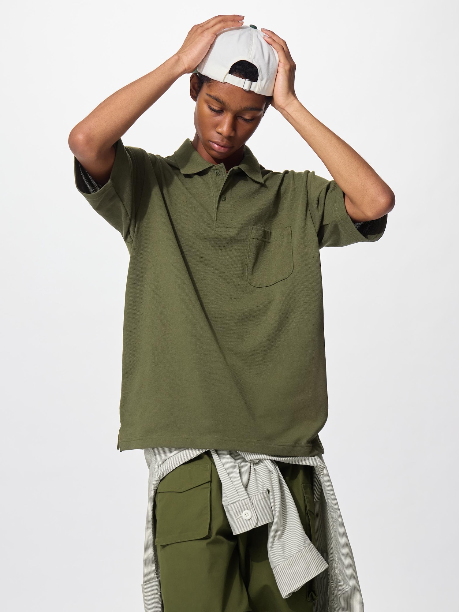 Unisex Dry Pique Polo Shirt | HalfSlv | ENGINEERED GARMENTS | GU US