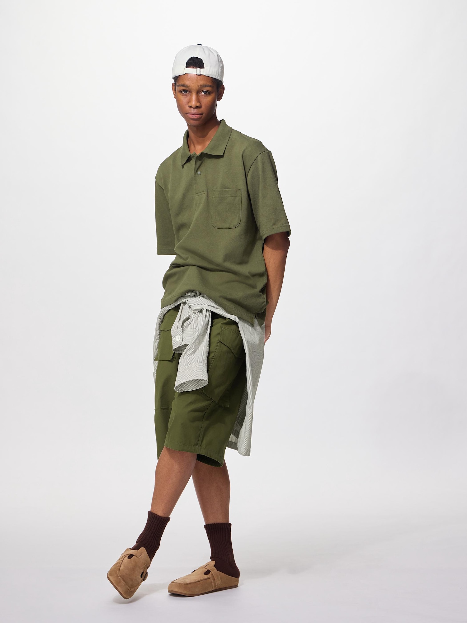 Unisex Dry Pique Polo Shirt | HalfSlv | ENGINEERED GARMENTS | GU US