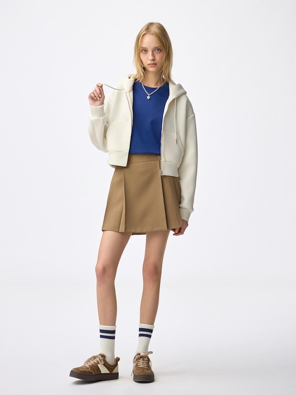 Double Face Sweat Full-Zip Hoodie