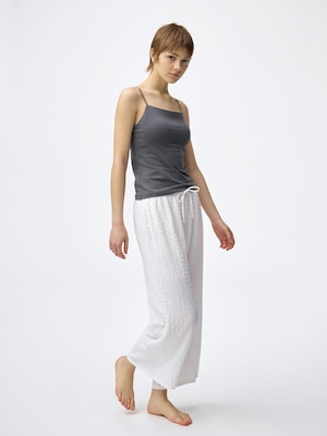 Shirring Ankle Pants