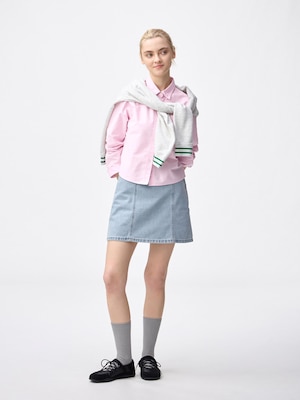 Denim Skort