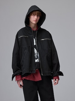 Denim Zip Up Parka | UNDERCOVER