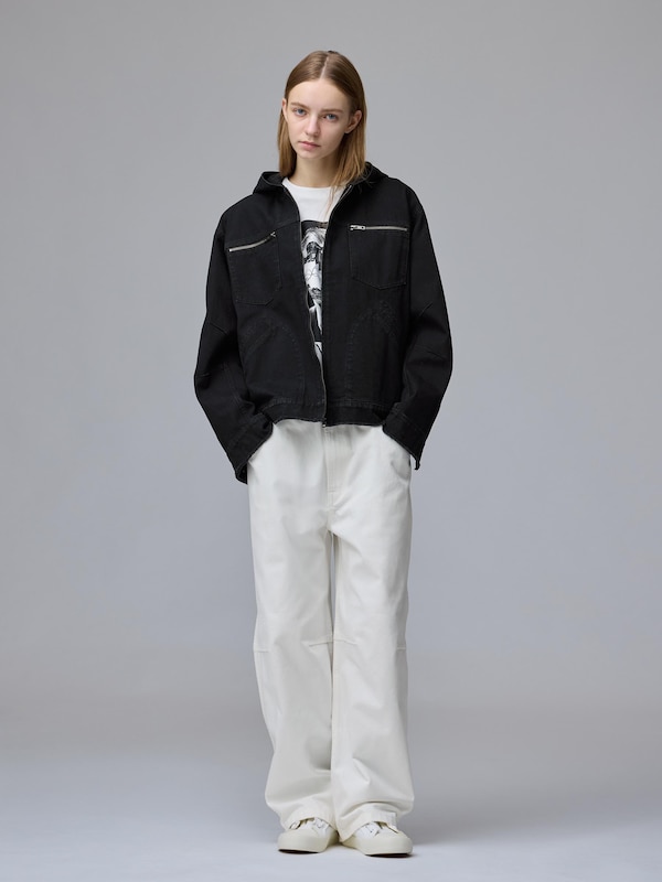 Denim Zip Up Parka | UNDERCOVER