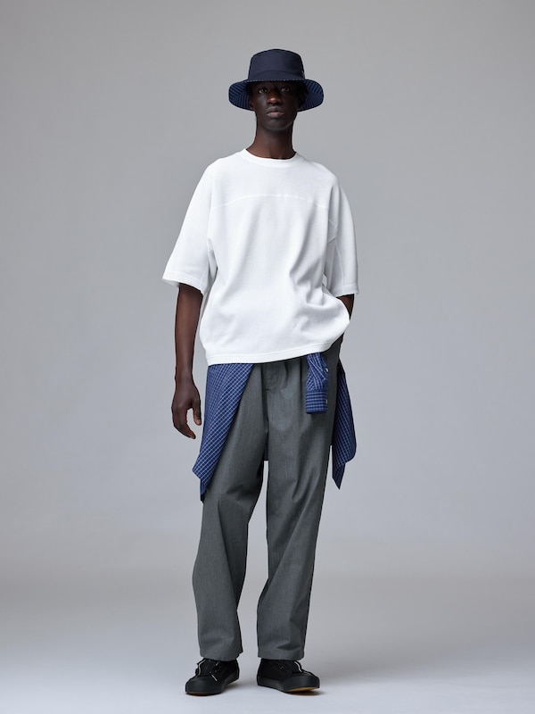 Dry Waffle Oversized T-Shirt | UNDERCOVER