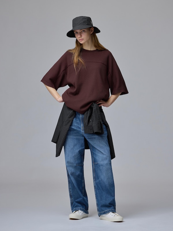 Dry Waffle Oversized T-Shirt | UNDERCOVER