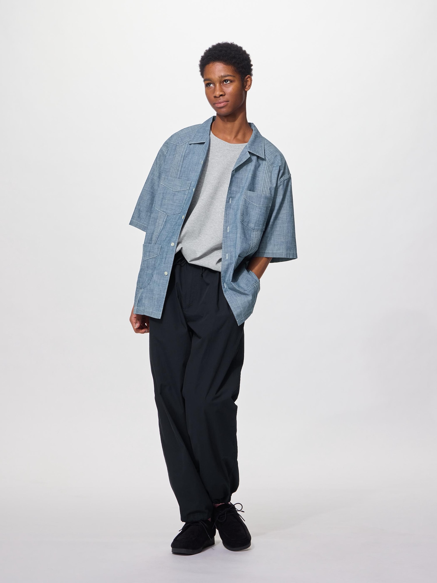 Unisex Guayabera Shirt | HalfSlv | ENGINEERED GARMENTS | GU US