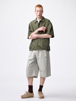 Rip Stop Cropped Pants