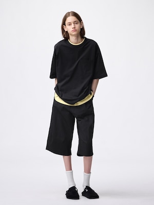 Rip Stop Cropped Pants