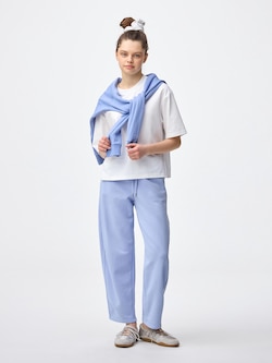 Sweat Barrel Ankle Pants