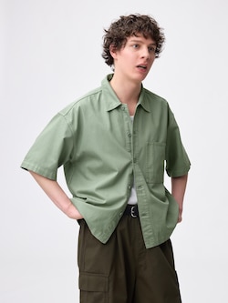 Boxy Work Shirt | HalfSlv