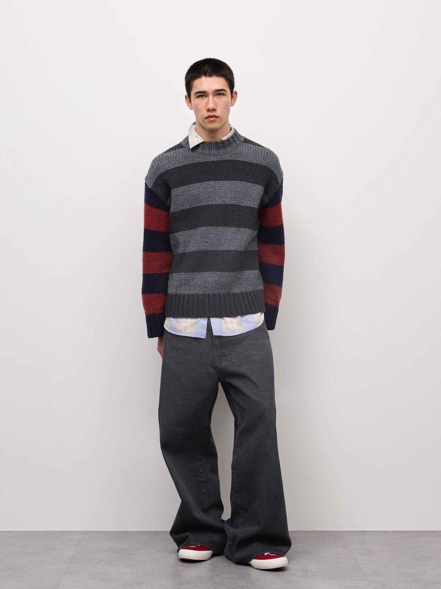 Men's Super Wide Jeans | GU US