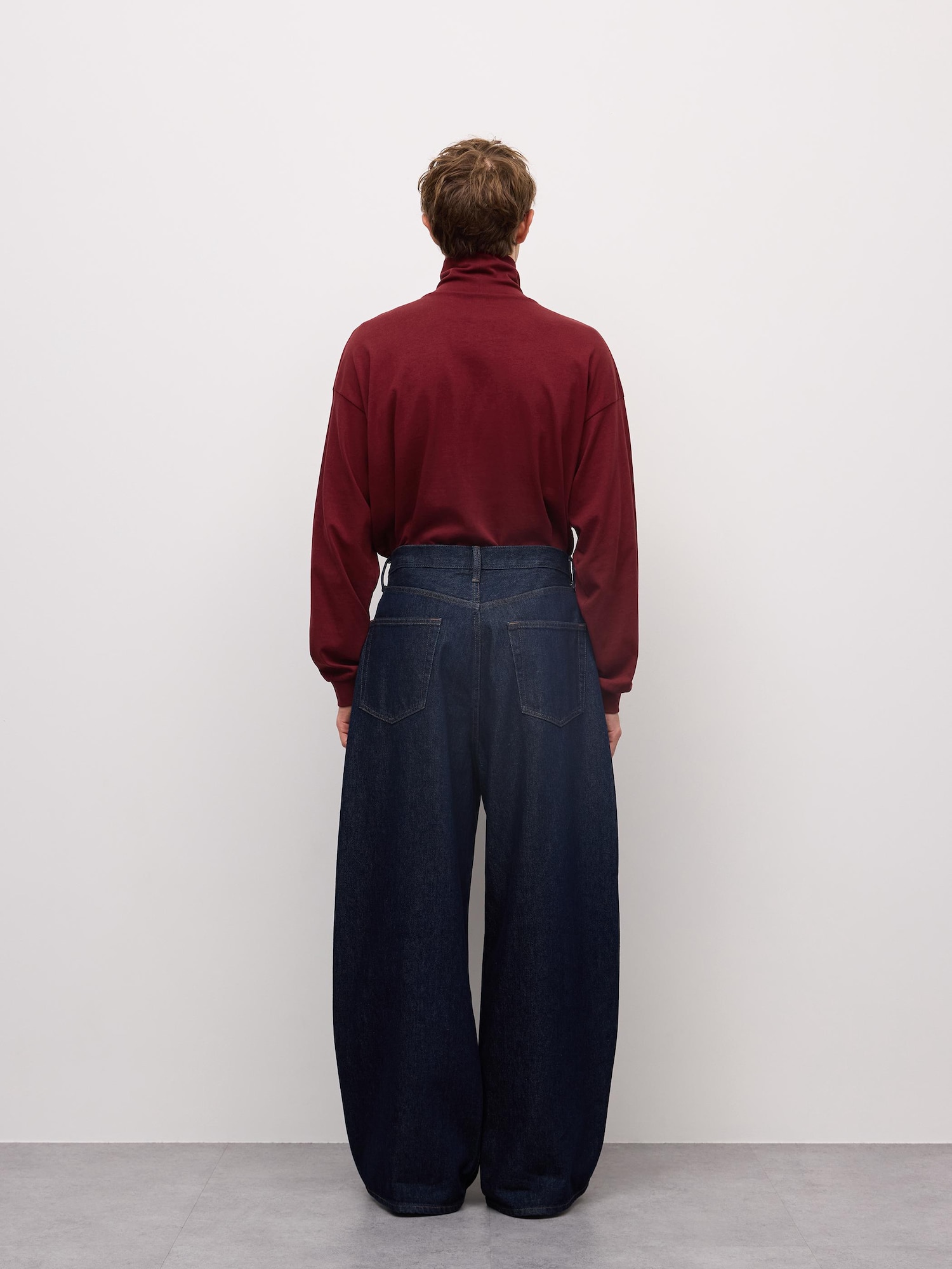 Men's Super Wide Jeans | GU US