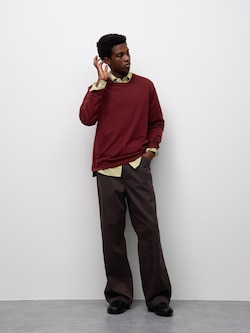 Chino Wide Straight Pants | CL