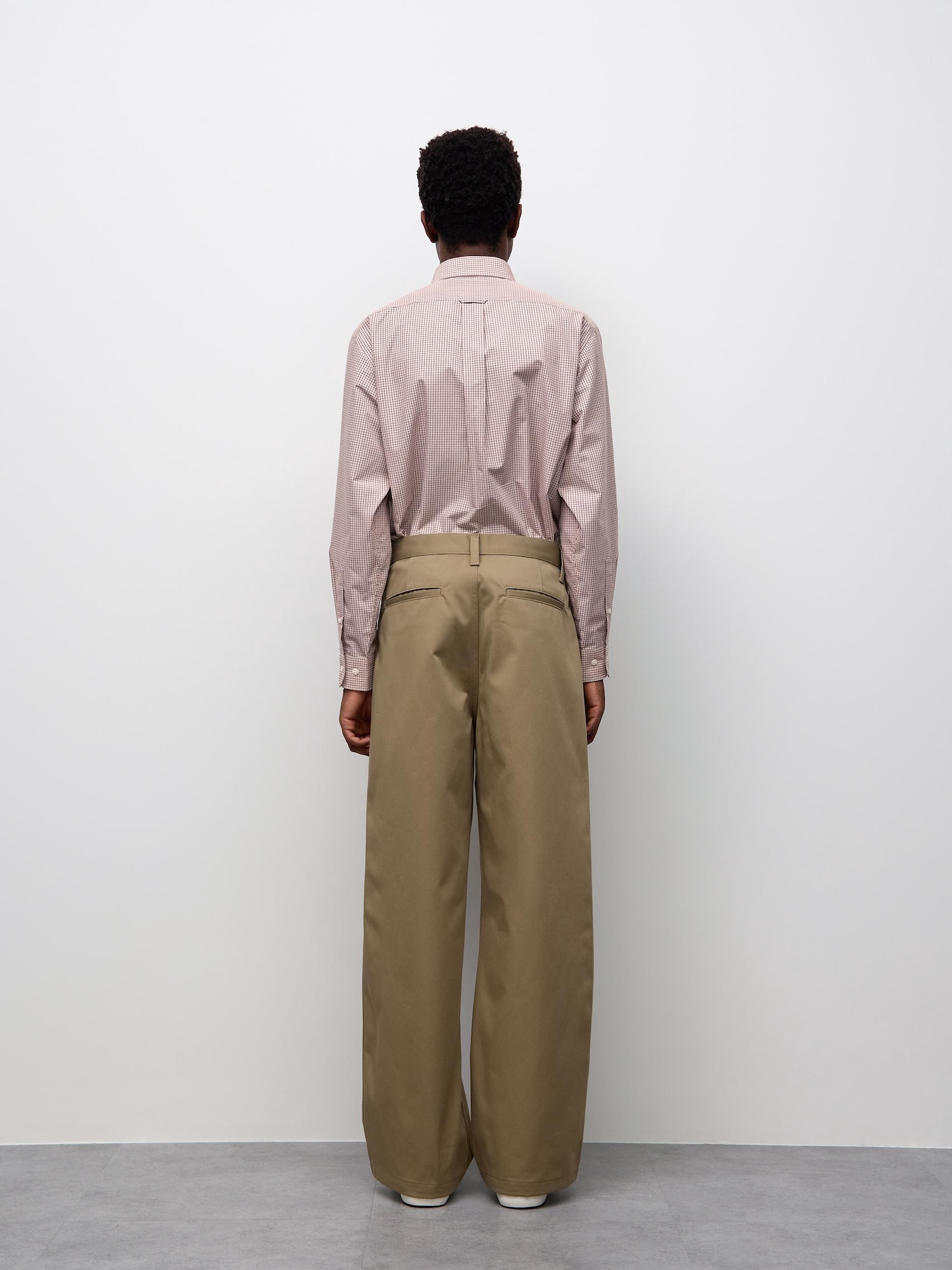 Men's Chino Wide Straight Pants | CL | GU US