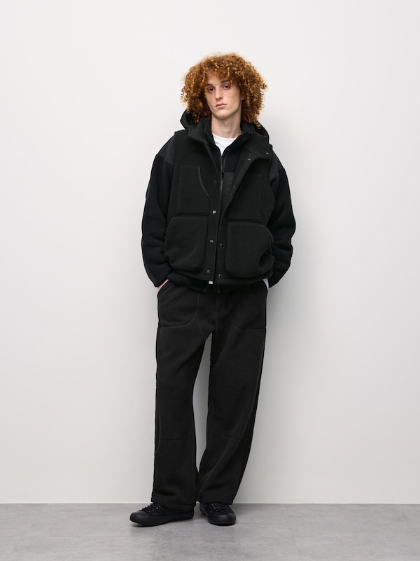 Fleece Hooded Oversized Vest | ENGINEERED GARMENTS