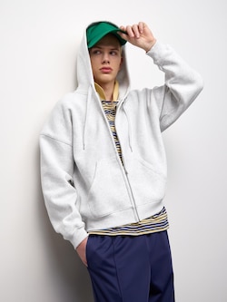 Heavy Weight Sweat Cocoon Full-Zip Hoodie | ST