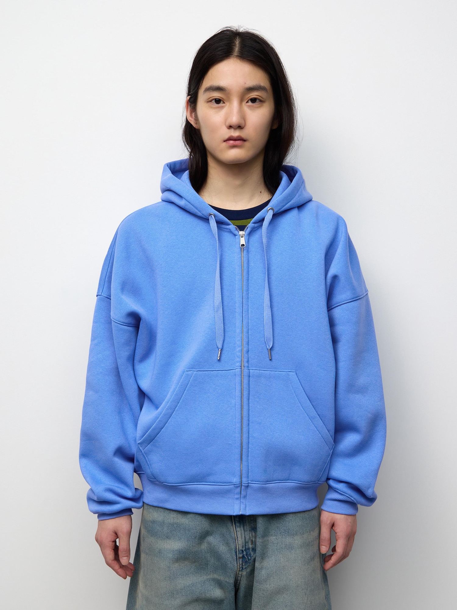 Men's Heavy Weight Sweat Cocoon Full-Zip Hoodie | ST | GU US