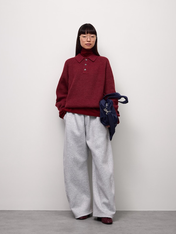 Smooth Sweat 3D Barrel Pants | MN