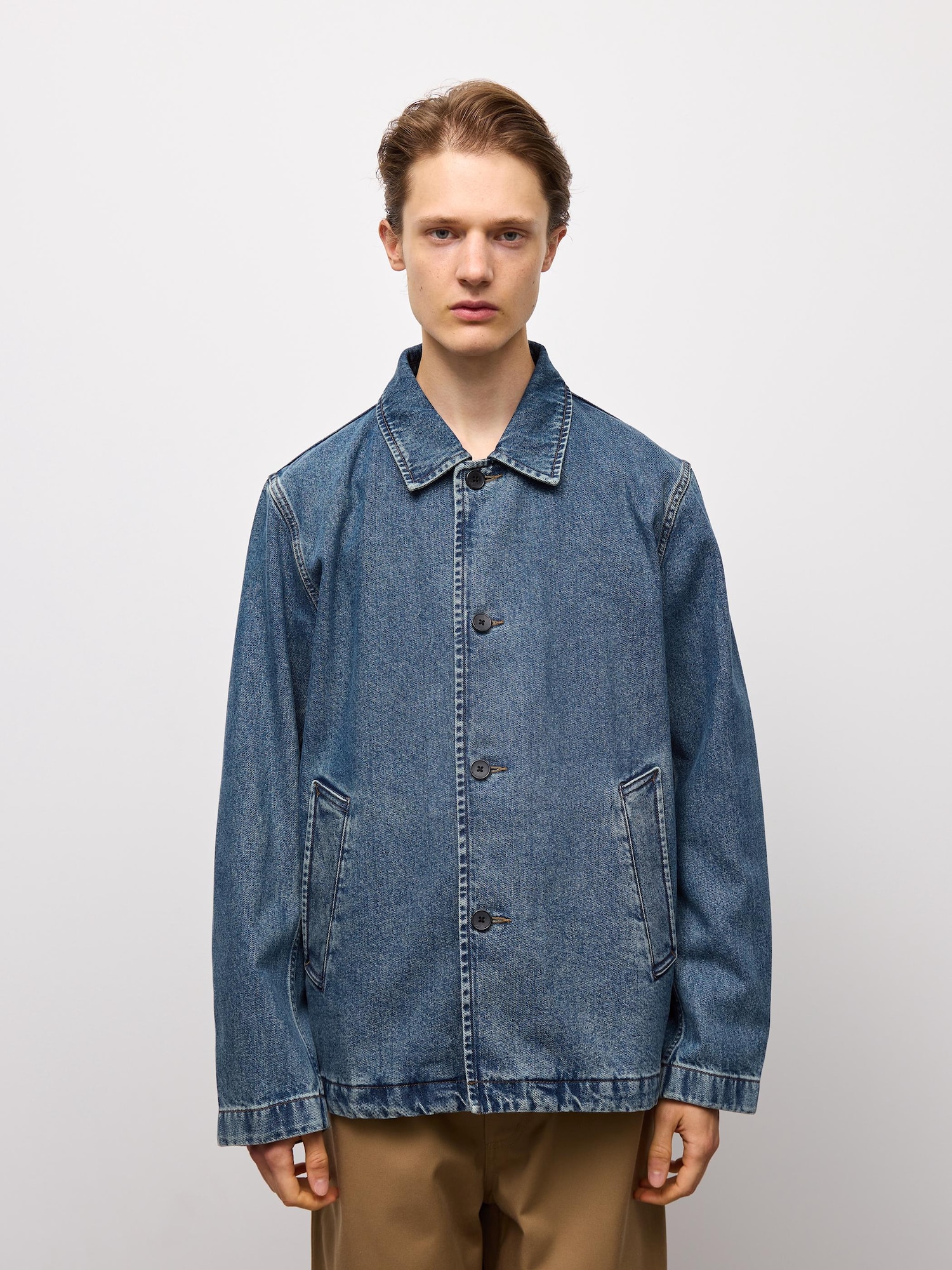 Unisex Denim Work Jacket | CL | GU US