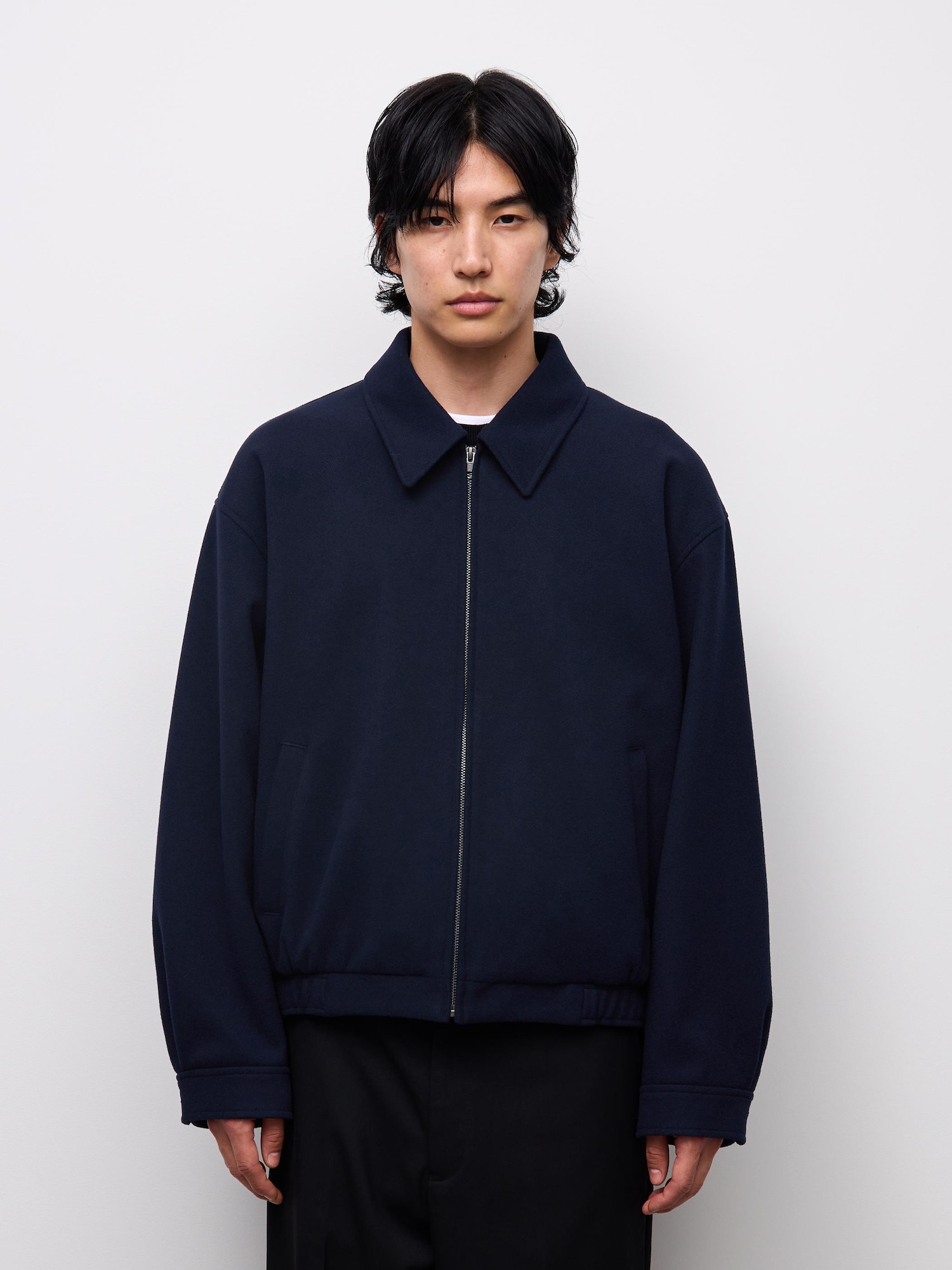 Men's COZY MELTON Zip Jacket | MN | GU US