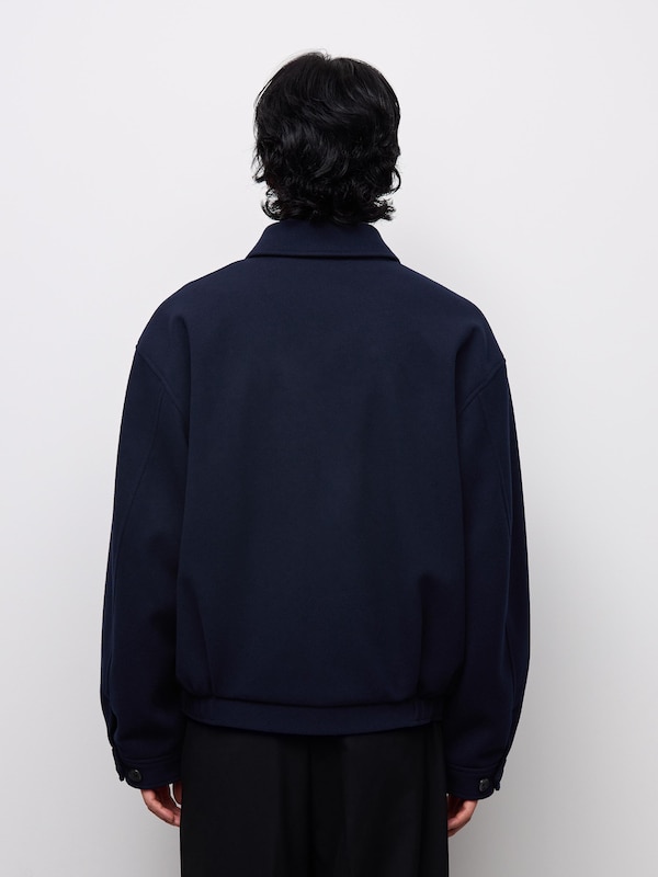 COZY MELTON Zip Jacket | MN