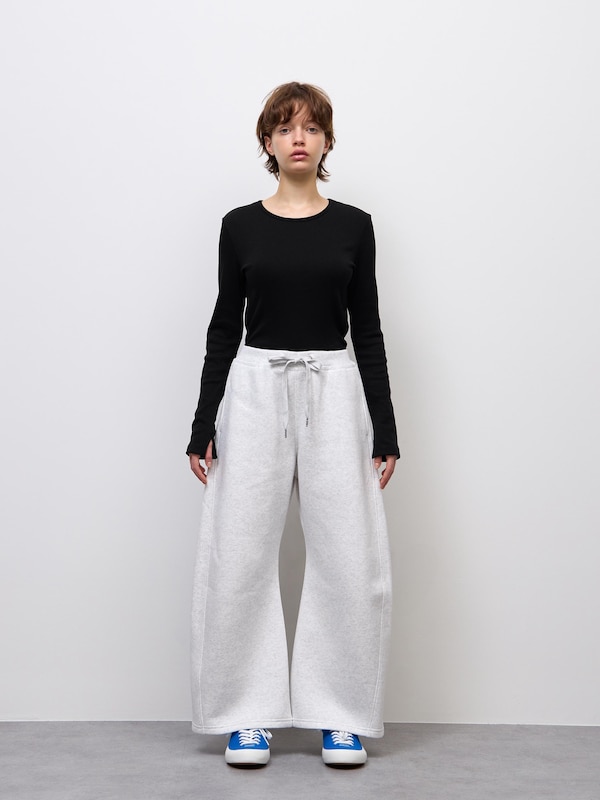 Heavy Weight Sweat 3D Barrel Pants | Short | ST